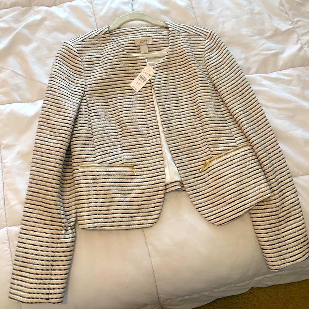 Pinstripe blazer